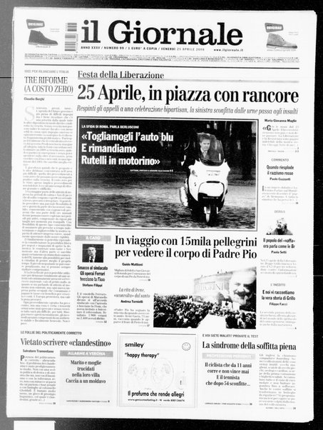 Il giornale : quotidiano del mattino